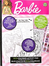 greenre™ Barbie coloring and activity pad fun creative set for kids.