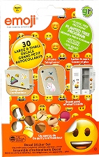 greenre™ emoji decals colorful stickers for kids creative activities.