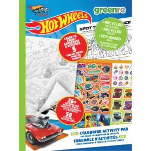 Hot Wheels Coloring and Activity Pad