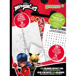 Miraculous Coloring and Activity Pad